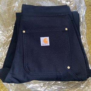 Men’s Carharrt black jeans double front